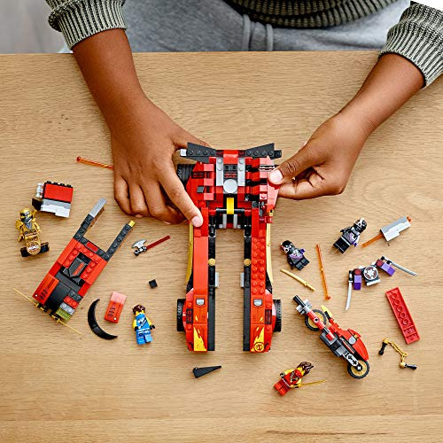 Juguete De Construcción Lego Ninjago Legacy X-1 Ninja Charge