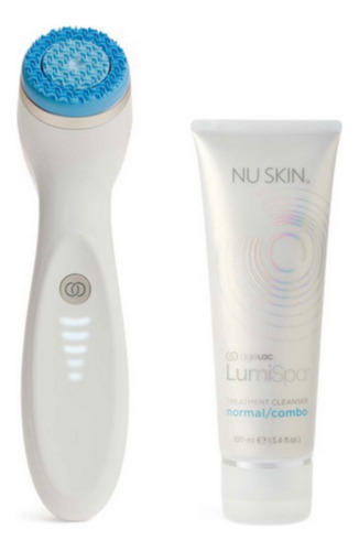 Kit De Cuidado Facial Nuskin Lumispa Io Celeste Nuevo