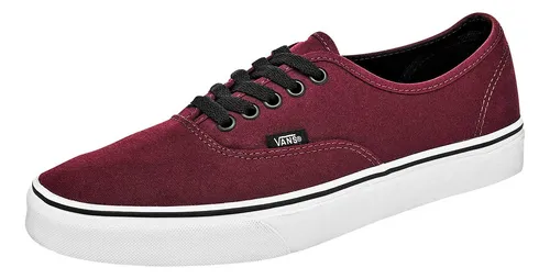 vans mujer color vino
