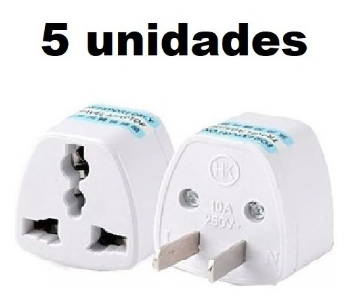 Adaptador Corriente Enchufe Convertidor Europeo A Americano