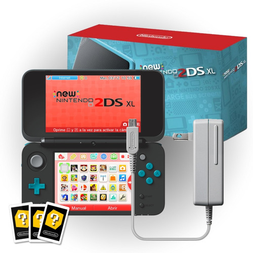 New Nintendo 2ds Xl Nueva Con Juegos Digitales