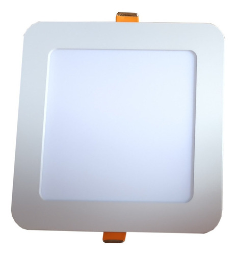 10 Pz Spot Led Cuadrado 9w Empotrable Plafon O Bote 12cm P Color Luz Blanca Luz (fria 6500k)