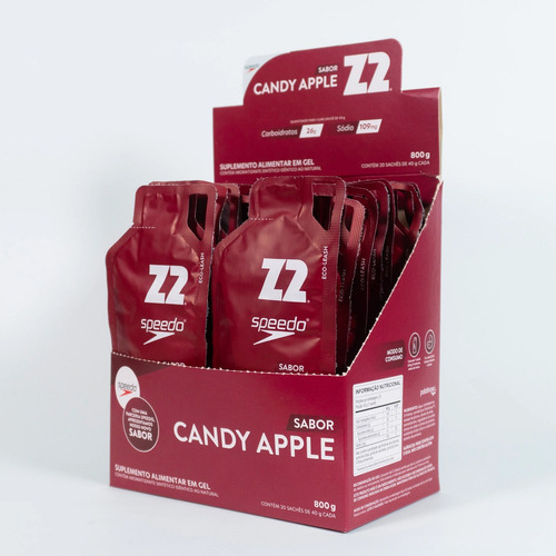 Energy Gel Z2 Speedo Candy Apple Box 20 Unidades