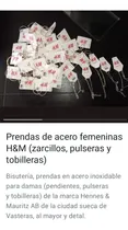 Comprar Prendas De Acero (zarcillos, Pulseras Y Tobilleras) H&m.