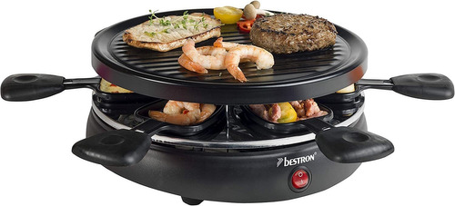 Bestron Raclette, Para Hasta 6 Personas,