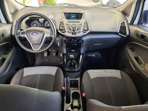 Ford Ecosport Se 1.6 Mt 2014 Blanco 120.000 Km. Con Gnc
