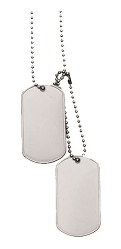 Dog Tag Placa Identificacion Generica