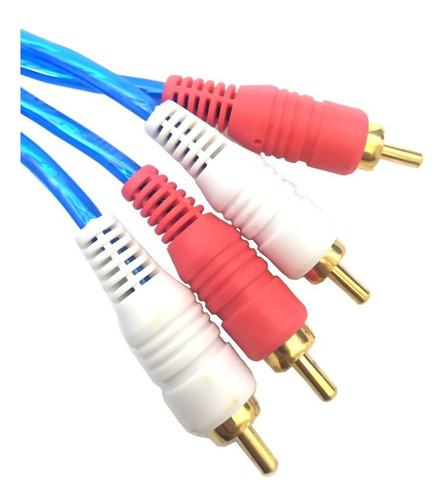 Cable Auxiliar Rca De 1.80mt, Para Equipos, Radio, Dvd,nuevo