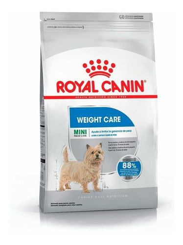 Alimento Balanceado Perros Royal Canin Mini Weight Care 3kg