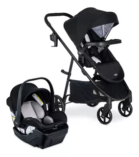 Cochecito Bebé Convertible Con Huevito Britax Willow Brook Color Onyx