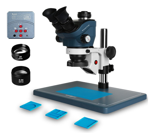 Trinocular Kaisi Tx-350s Con Plataforma Grande