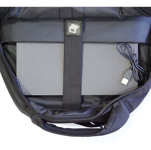 Imagen 8 de 9 de Mochila Notebook Usb Reforzada Urbana Impermeable