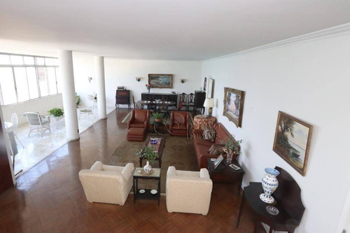 Cobertura Duplex - Alto Luxo - Posto 6 Atlantica, 430m2 2 Salões, 4 Quartos-suite 2 Vagas, Vista Total Posto 6 Ao Leme. - Ap8068