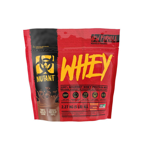Proteina Mutant Whey 5 Lbs Sabor Triple Chocolate Sabor Chocolate