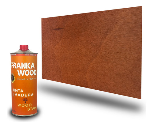 Tinta Color Nogal  Franka Wood 1lt Rinde 16mt2