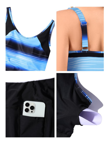 Tankini 2 Piezas Holgado: Sothea Plus, Estilo Y Confort