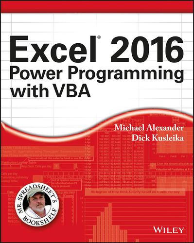 Excel 2016 Power Programming With Vba (mr. Spreadsheet's Boo
