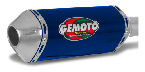 Escape Racing 3 Gemoto Fan 125 2016/2017 Ponteira Cromado