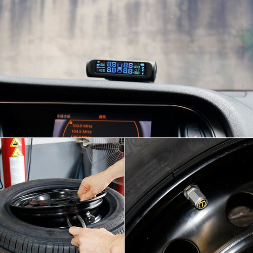 Tpms Monitoreo Presion Llantas Con Monitor Universal