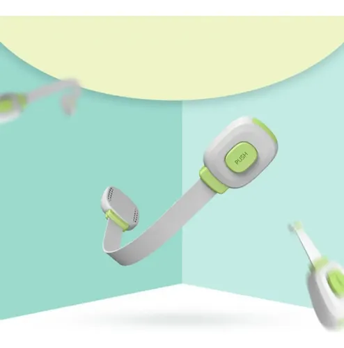 Pack X 2 Traba Puertas Seguridad Para Bebés Doble Apertura Color Verde
