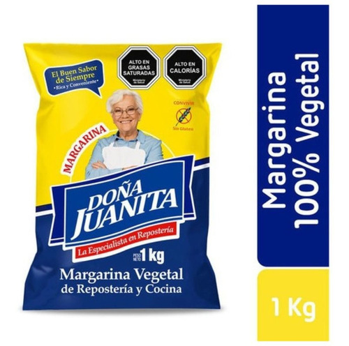 Margarina Doña Juanita 1 Kg(4uni) Super