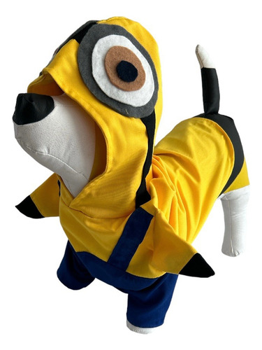 Disfraz De Minion Para Mascotas Talla 4