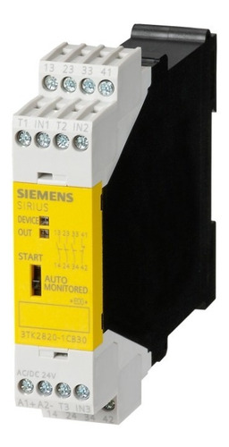 Relé De Segurança 3tk2820-1cb30 Siemens