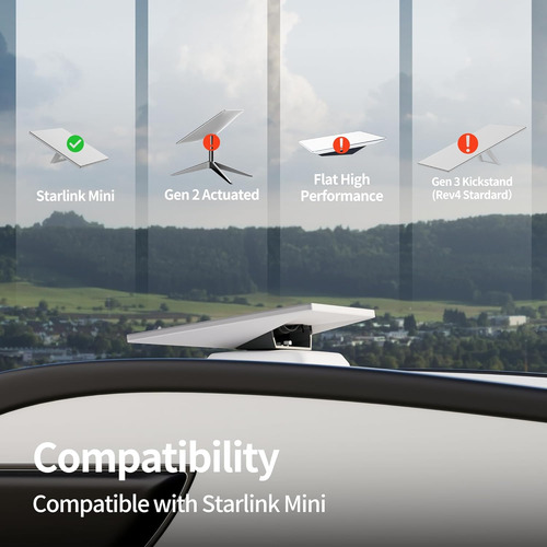 Starlink Mini Mount Starlink Mini - Soporte De Coche Starlin