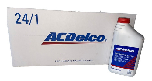 Óleo Acdelco 10w40 Semissintético 98550552 - Atacado 24 L 