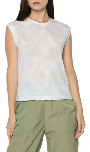 Playera sin sales manga mujer
