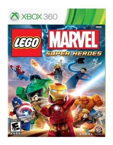  Lego Marvel Superhero Xbox 360, Original, Ntsc