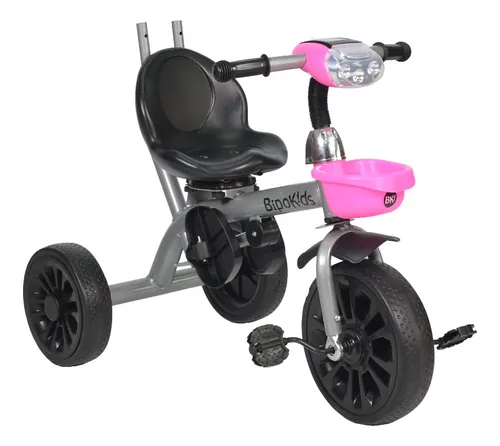 Triciclo Reversible Con Toldo Manija Direcci n Nene Nena