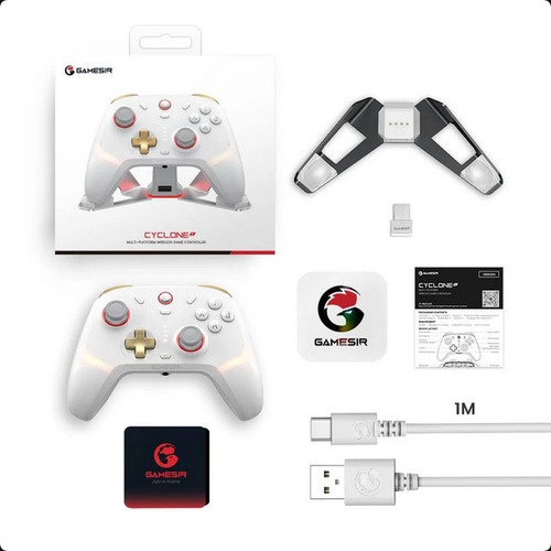 Control Gamesir Cyclone 2 White Con Dock