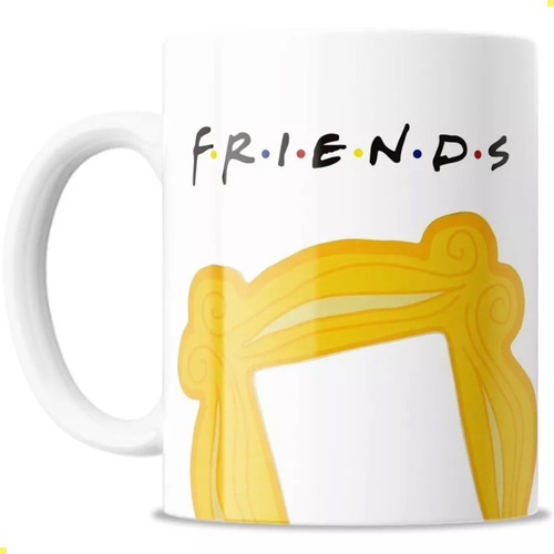 Caneca Xícara Friends Série Personalizada Porcelana Exclusiva 325ML