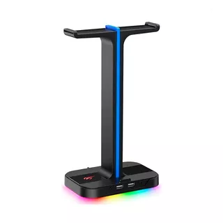 Soporte Dual Para Diadema Gamer Rgb Havit Th650