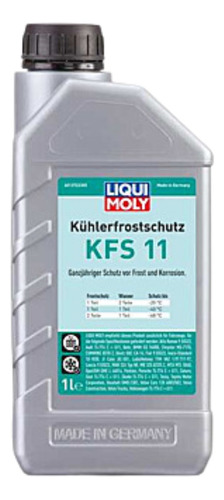 Refrigerante Kfs11 + Bluegreen Concentrado Liqui Moly 1lts