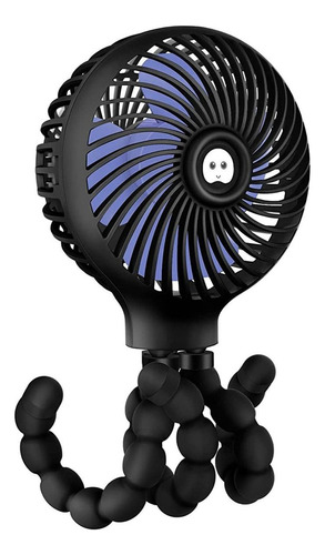 Ventilador Recargable Y De Mano Con 3 Ventiladores De Veloci