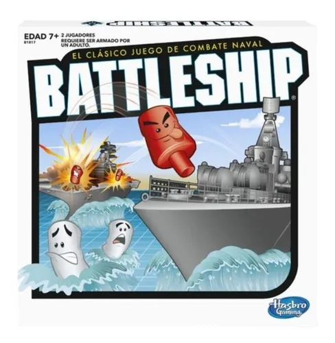 Juego De Mesa Battleship Hasbro Estrategia Batalla Naval