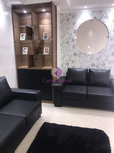 Imagem 2 de 14 de Linda Cobertura À Venda Com Ótima Localização, Vila São Francisco, Suzano/sp. - Ap01089 - 70266791