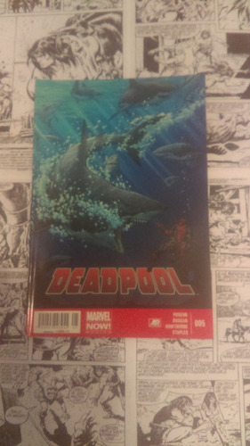 Deadpool # 5 Marvel Comics Editorial  Televisa 