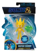 Comprar Sonic The Hedgehog 2 Super Sonic Amarillo 10cm Jakks 40491