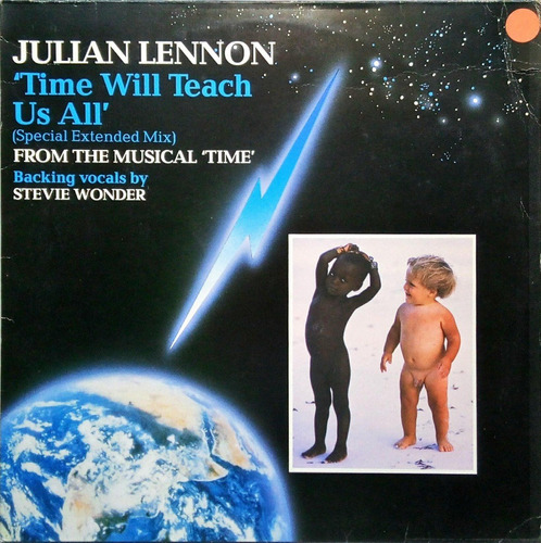 Julian Lennon Lp Single Time Will Teach Us All Emi 1986 2782