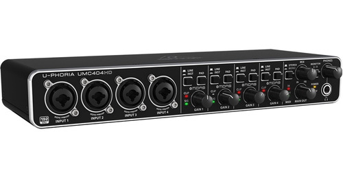 Interfaz Behringer Umc404hd Audio Interfaz 4 Canales