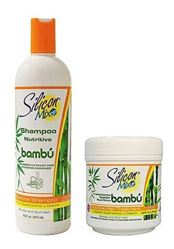 Gran Combo! Silicon Mix Bambu Shampoo And Conditioner !!!