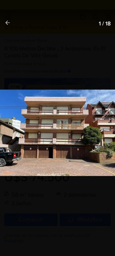 Departamento 3 Ambientes Venta Villa Gesell