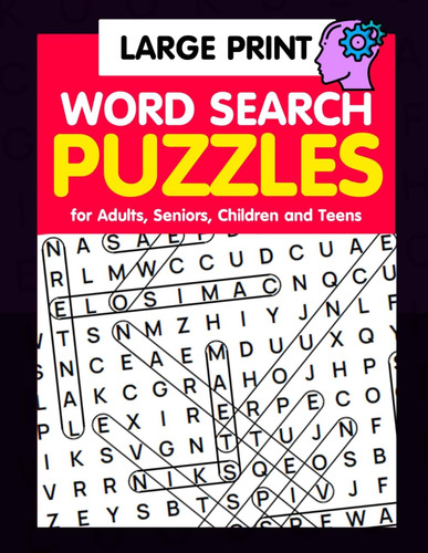 Libro: Large Print Word Search Puzzles For Adults, Seniors,