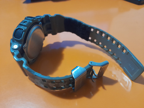 Relógio Casio G-shock, Gd - 120 Cm, Digital, Ler A Descrição Camuflada Cinza Preto (Usado)