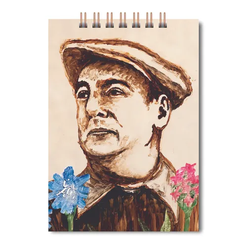 Cuaderno Dibujo - Croquera Pablo Neruda