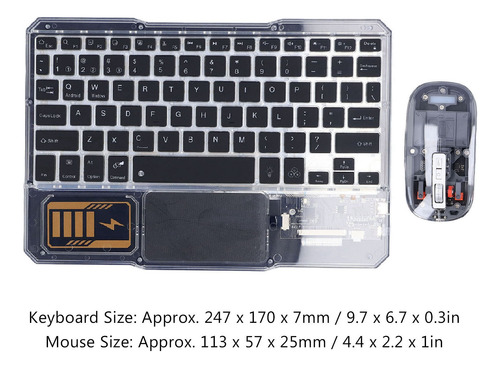Paquete Combinado De Teclado Y Ratón, Paquete Inalámbrico No