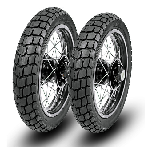 Par De Pneus Parrudo G2 90/90-21 + 110/90-17 Xre Bros